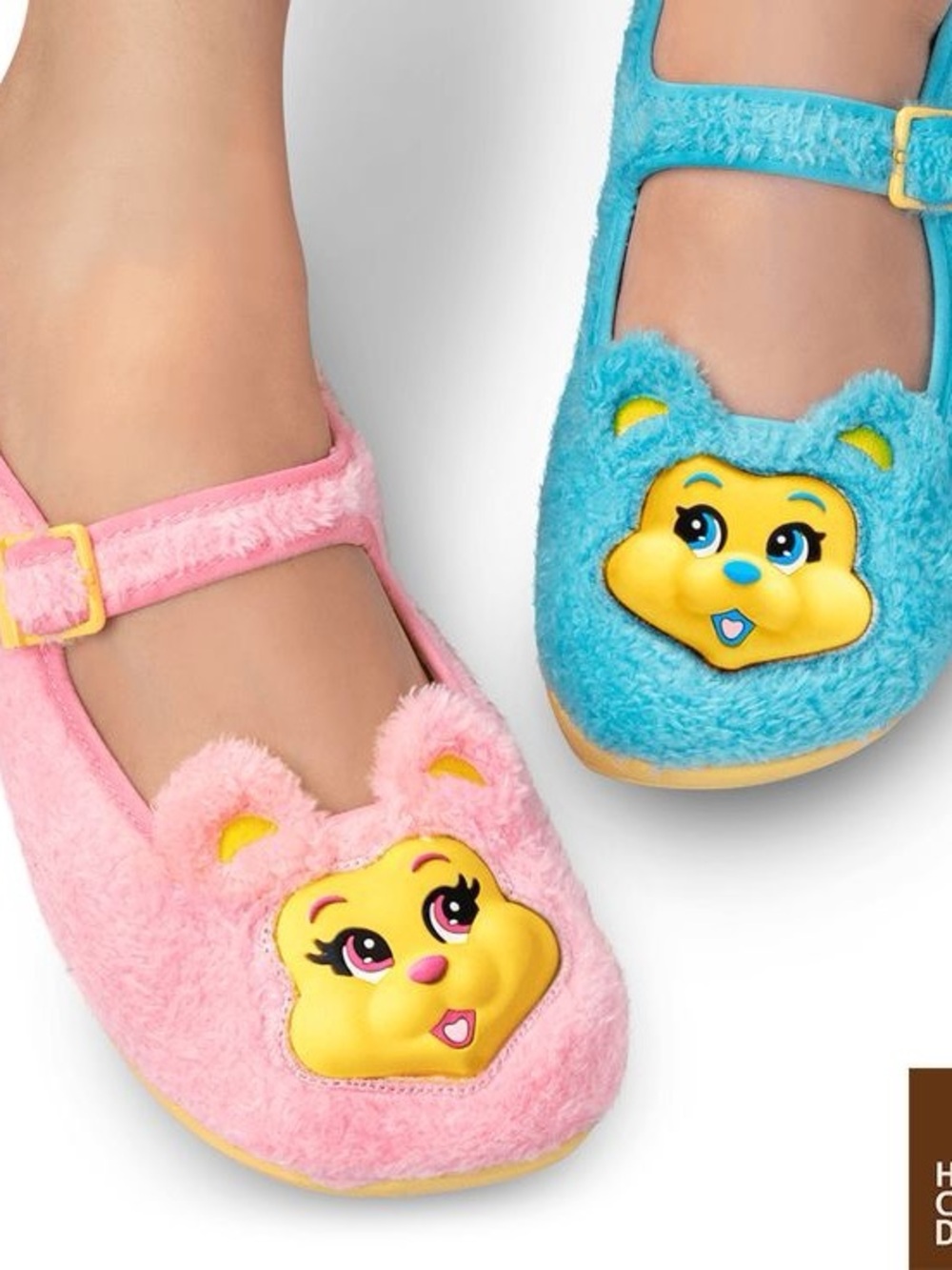 🍭 Fuzzy Bears Mary Jane Sandals 🍭 - Picture 2 of 3